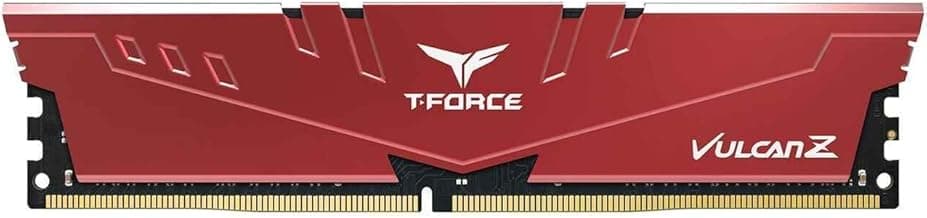 TeamGroup T-Force Vulcan Z 8GB DDR4 3200Mhz Gaming Memory (Red) - TLZRD48G3200HC16C01