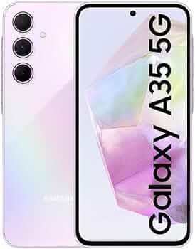 (Refurbished) samsung Galaxy A35 5G (Awesome Lilac, 8GB RAM, 128GB Storage) Without Offer