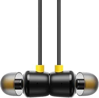 Earphones for Realme 10 Earphone Original Like Wired Stereo Deep Bass Head Hands-Free Headset Earbud with Built in-line Mic Call Answer/End Button (R2...