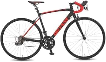 Hero Cyle Octane Iguana 700c Unisex Road Bike 16 Speed Gear Shimano Claris Black/Red Colour Almunium Frame