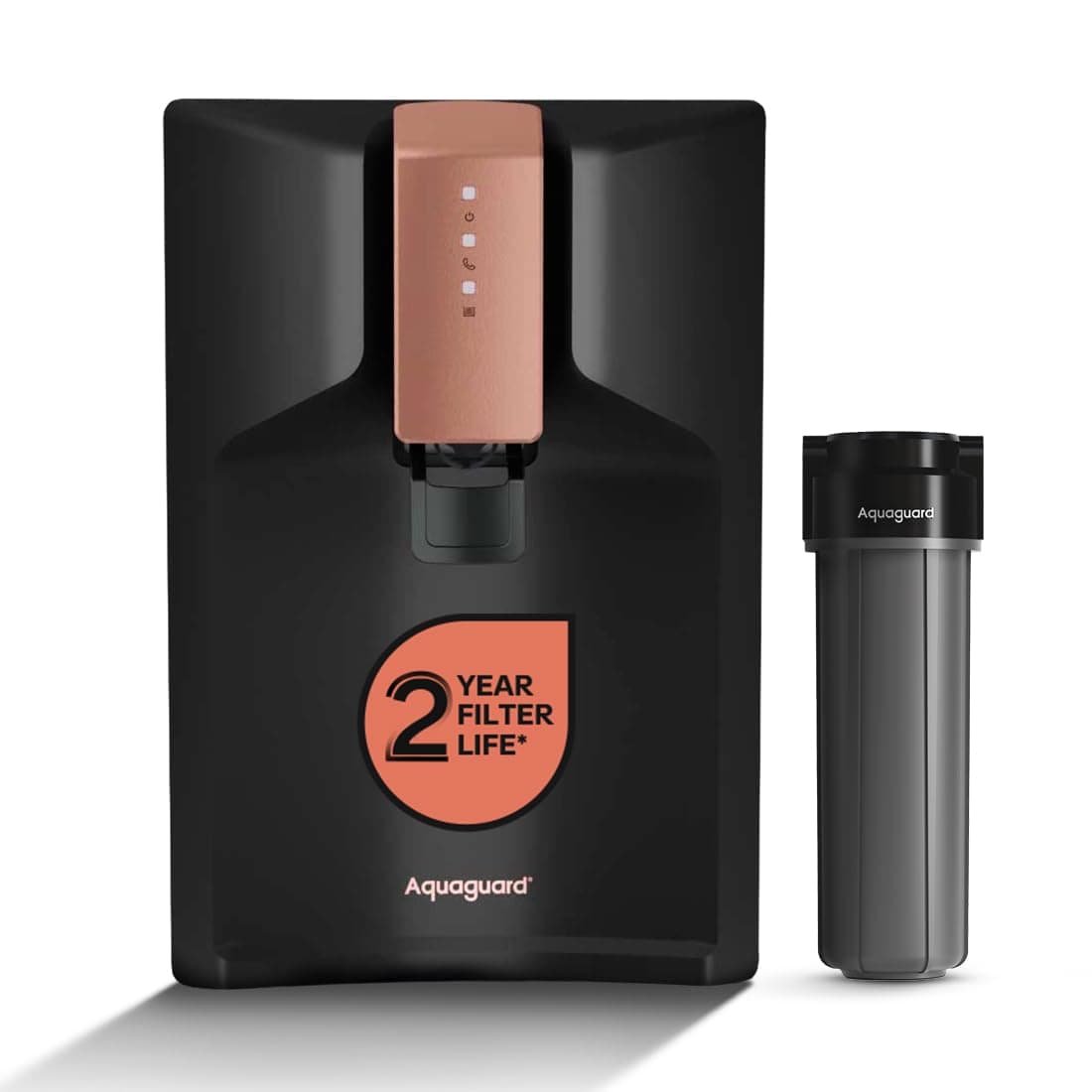 Aquaguard Enrich Glory RO+UV+UF Water Purifier with Copper & Alkaline Booster| 12-Stage Purification| 2-Year Filter Life| 4 Year Free Service | 40%+ W...