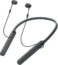 (Renewed) Sony - C400 Wireless Behind-Neck in Ear Headphone Black (WIC400/BZ)
