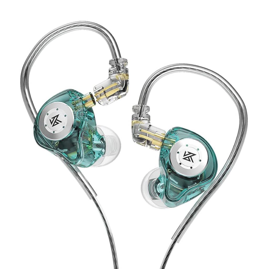 KZ EDX Pro IEM Earphone, HiFi Stereo Special Dual Magnetic Circuit Dynamic Driver Resin Inlay Metal Process in-Ear Monitors Earbuds with 5N OFC 2Pin D...