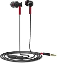 Stuffcool Deb in-Ear Headphones/Earphones with Mic for iPhone, iPad, Android Phones & Tablet - Black