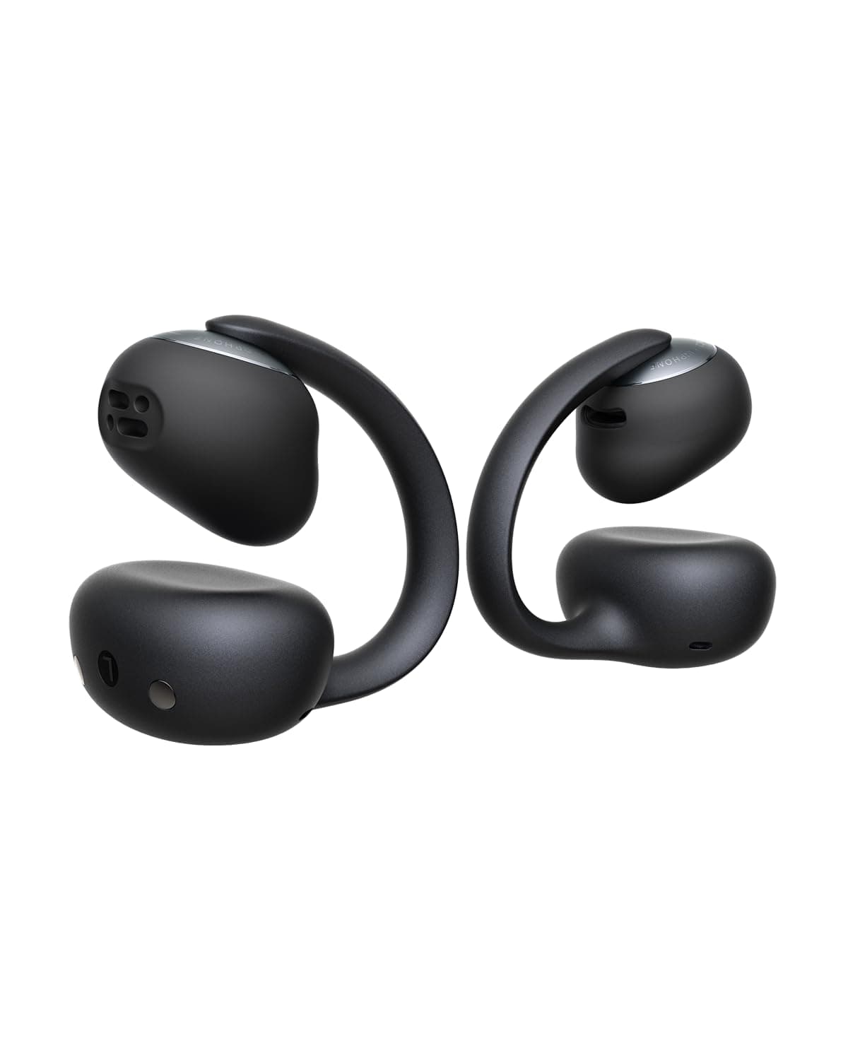 Baseus Bowie MC2 Open Ear Clip On Earbuds, CloudComfort 2.0 Wrap-Around Design, LDAC Hi-Res Audio, Bluetooth 6.0, 55H Playtime, 4-Mic AI Clear Call, I...