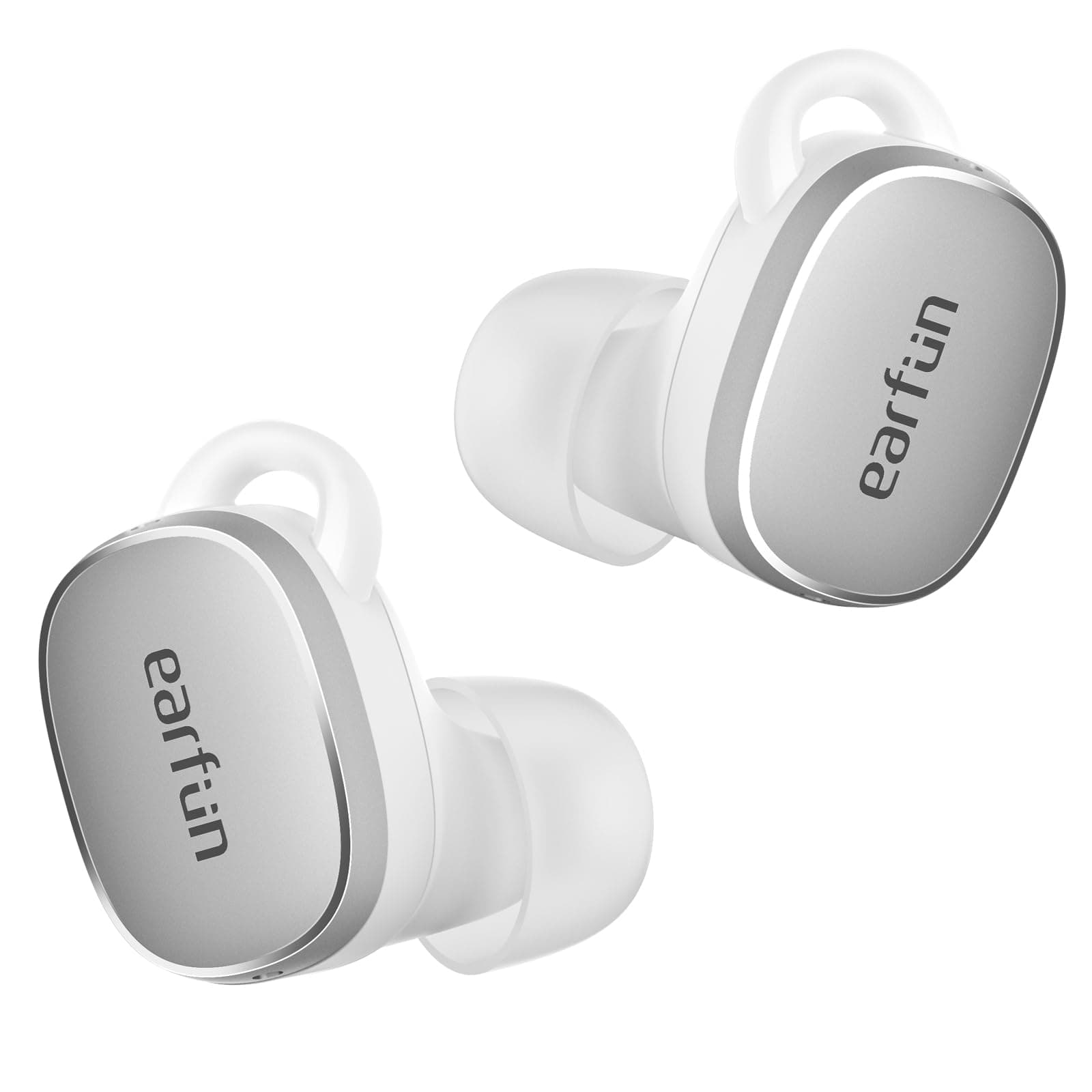 EarFun Free Pro 3 Noise Cancellation Earbuds, Snapdragon Sound, Qualcomm aptXAdaptive, 6 Mics ENC, Cozy Fit TWS Earbuds Bluetooth Wireless, Multipoint...