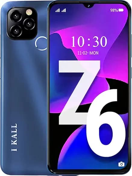 I KALL Z6 Smartphone (6.26 Inch, 4GB, 64GB, 4G Volte) (Dark Blue)