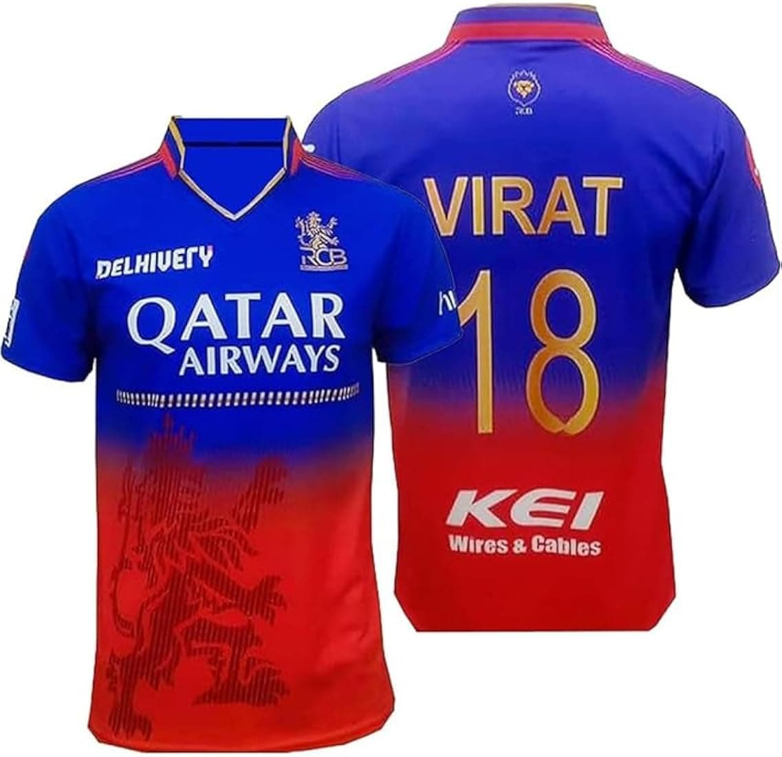 Sports RCB Jersey 2024 IPL Virat Kohli for Boys & Men