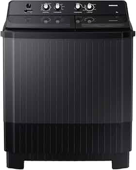 Samsung 8 5 Star Semi-Automatic Top Load Washing Machine Appliance (WT80B3560GB/TL,DARK GRAY)