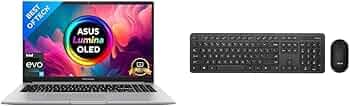 ASUS Vivobook S15 OLED 2022, 15.6" 39.62 cm FHD OLED, Intel Core EVO i5-12500H 12th Gen, (16GB RAM/512GB SSD), K3502ZA-L501WS CW100 (Keyboard & Mouse ...