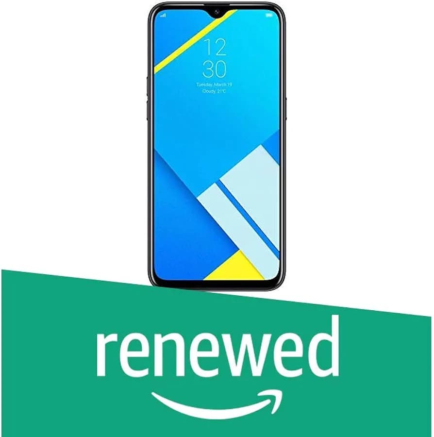 (Refurbished) Realme C2 (Diamond Black, 3GB RAM, 32GB Storage)