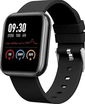MOKUSHU ID116 Plus New Version Bluetooth Smart Fitness Band Watch with Heart Rate Activity Tracker Waterproof Body- Blood Pressure Touchscreen for Men...