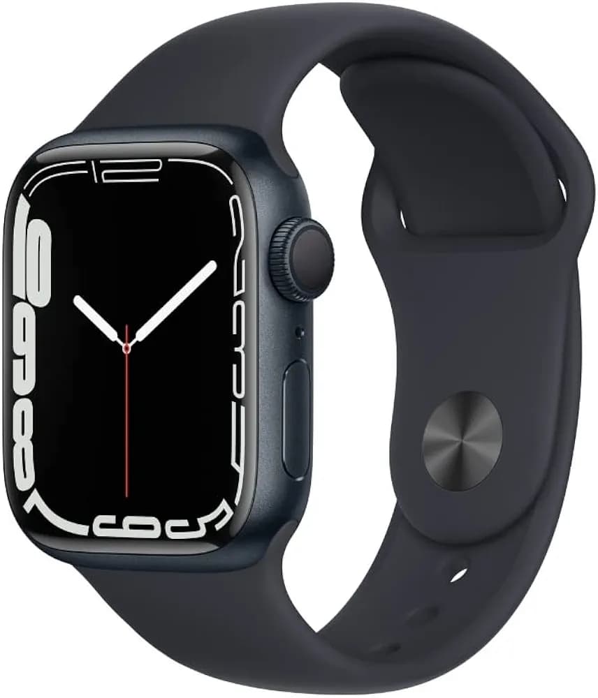 Watch Series 7 (GPS, 45mm) - Starlight Aluminium Case with Starlight Sport Band - Regular