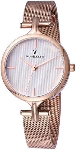 Daniel Klein Analog Silver Dial Women's Watch-DK11914-5