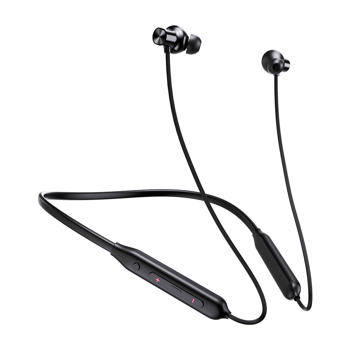 pTron Tangent Rush w/ 50Hrs Playtime, Pristine Sound, Dual-Device Pairing, Bluetooth 5.4 Wireless in-Ear Earphones with Mic, Voice Assistant, Type-C F...