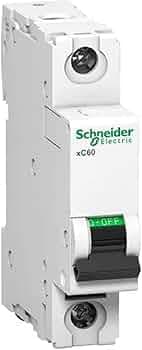 Schneider Electric Mcb 32A Sp C-Curve Acti9 10Ka Miniature Circuit-Breaker(White)(A9N1P32C)