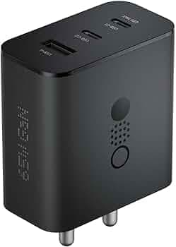 CMF Original 65W Gan for Nothing Charger 3-in-1 Type C Fast Charging Wall Adapter, USB C Charger Block for Nothing Phone 2a/Phone 2/Phone 1, Support O...