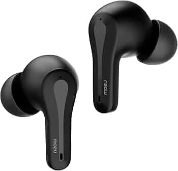 MOZU Flexibuds Neo Truly Wireless Earbuds with Sleek Design, Powerful Bass, Clear Calls, 15 Hours Music Playtime, Seamless Connection, Full Touch Cont...