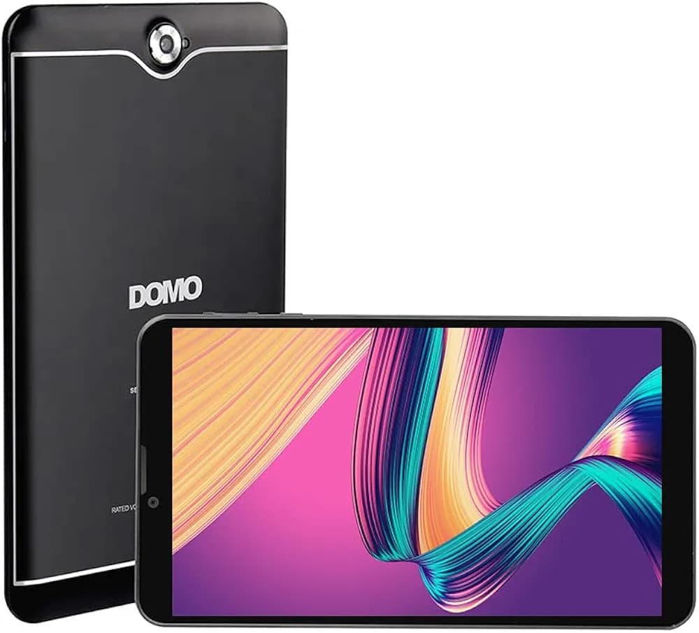 DOMO Slate S3 Tab 7 inch 1GB RAM, 8GB ROM, 128GB Expandable, Dual SIM Slot, GPS, Bluetooth, QuadCore CPU Black