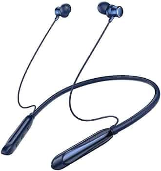bAot 102 Neckband Upto 50 Hours Playtime | Deep Bass | Quick Charge | Bluetooth (Blue)