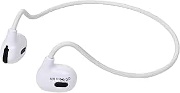 MH BRAND Open Ear Bluetooth Wireless Headphones with Mic, Bone Conduction Wireless Headset with 7H Playtime, IP55 Waterproof Sports Headphones for Run...