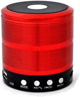 VOLTAC WS-887 5 Watt 2.0 Channel Wireless Bluetooth Speaker (Red)