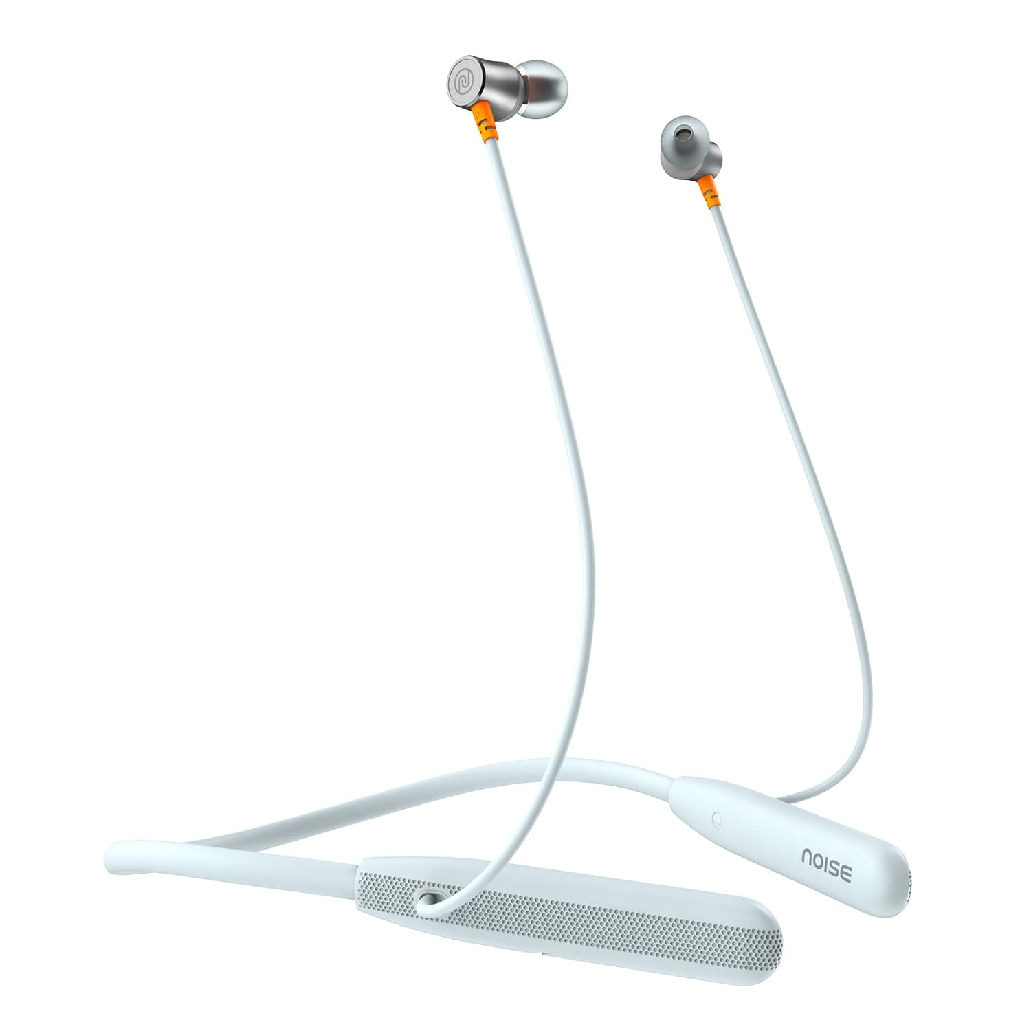 Noise Newly Launched Airwave Bluetooth Neckband with 50H of Playtime, 3 EQ Modes, ENC for Calling, Low Latency(Upto 50ms), 10mm Driver, BT v5.3(Ice Bl...