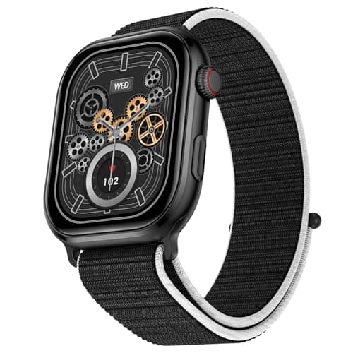 Fire-Boltt Brillia Pro Smart Watch with 51.3mm (2.02 inch) AMOLED Display, Bluetooth Calling, SpO2, Heart Rate Monitoring, 120+ Sports Modes, IP67 Wat...