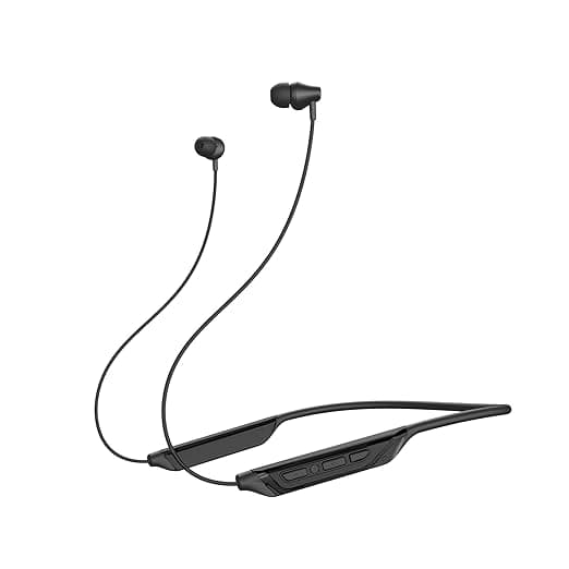 boAt Rockerz 375 Wireless Bluetooth in Ear Neckband Headphone with Mic (Active Black) In-Ear