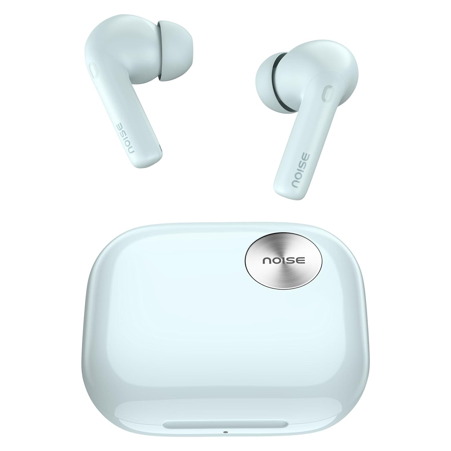 Noise Newly Launched Air Buds 6 in-Ear Truly Wireless Earbuds with NoiseBuds Link App, ANC (up to 32dB), Voice Control, in-Ear Detection, Google Fast ...