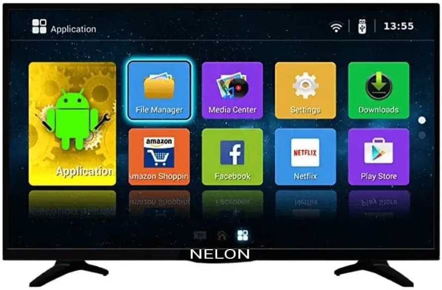 Nelon 81 cm (32 Inches) HD Ready Smart IPS LED TV NELON_32Smart (Black) (2022 Model)