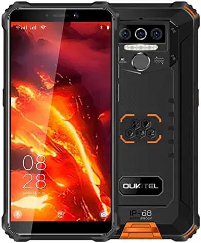 Oukitel WP5 PRO, 4GB RAM 64GB Storage INBIUILT, Rugged Smartphone (Black)