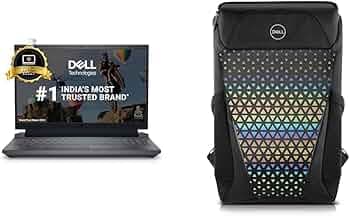 Dell [Smartchoice G15-5530 Gaming Laptop, Windows, Intel Core i5-13450HX, 16GB DDR5, 1TB, NVIDIA RTX 3050,6GB