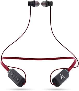 Unix Anitlla Bluetooth Wireless Headset Neckband with Long Lasting Playtime 72 Hrs, Smart Voice Assistant, in-line Controls, Bluetooth V5.0, Sweat & S...