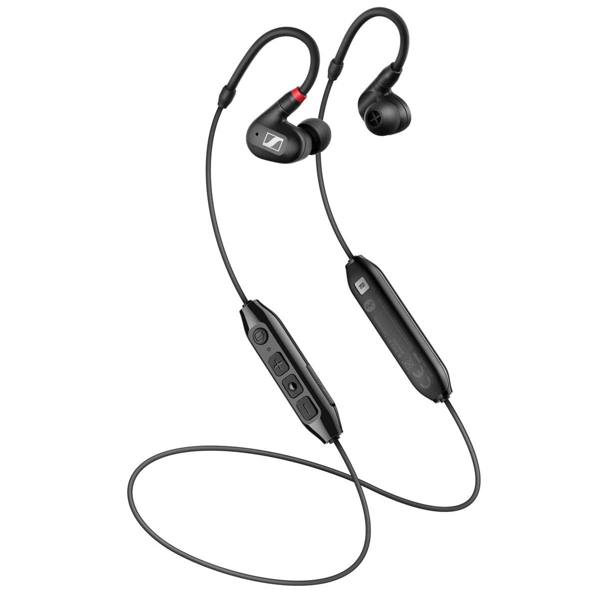 Sennheiser IE 100 PRO Wireless Monitoring Earphone - Black with built-in mic for your mobile phone, PC or tablet. Passive noise cancelling &amp; 10hou