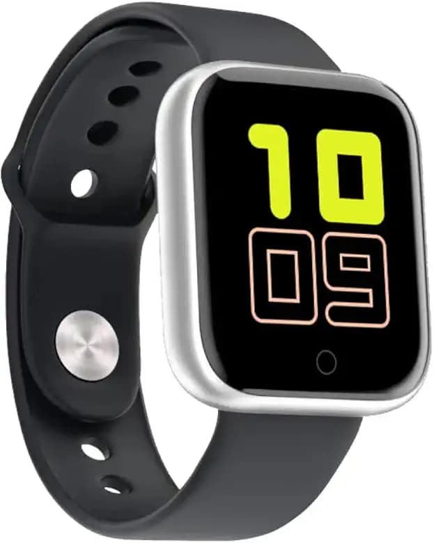 REEPUD Advanced Bluetooth Calling Smart Watch with 1.69" Display Noise Cancellation Health Suite Oxygen Heart Rate IP68 Waterproof Fitness Tracker Sports Mode Music & Camera -(Silver)