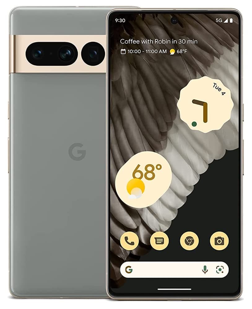 (Renewed) Google Pixel 7 Pro (Hazel, 128 GB) (12 GB RAM)