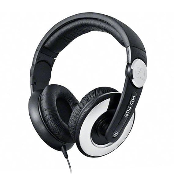 Sennheiser HD 205 Wired Over Ear Headphones without Mic (Black) Over-Ear