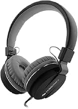 ZEBRONICS Storm Wired Headphone with Mic (Black)