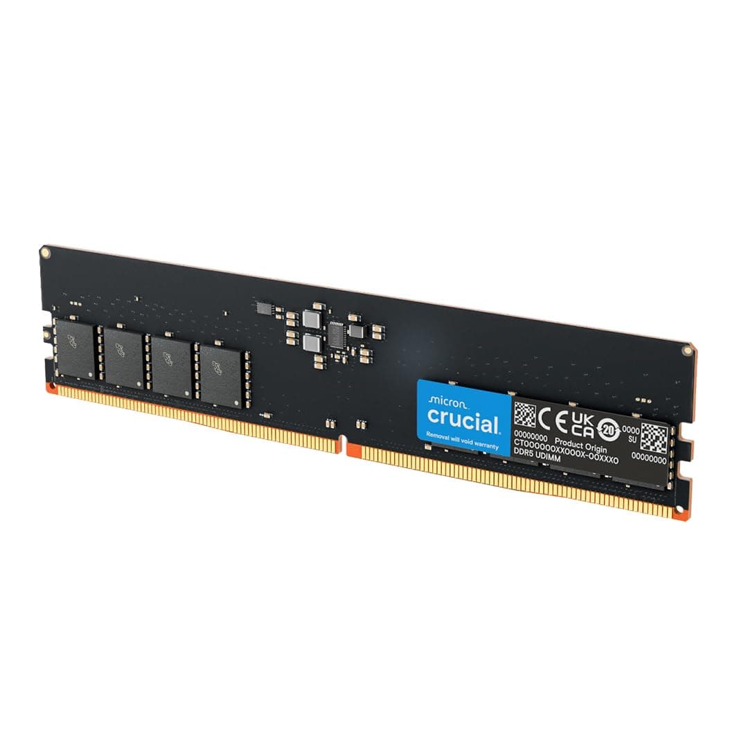 Crucial 32GB DDR5-5600 UDIMM CL46 (16Gbit)
