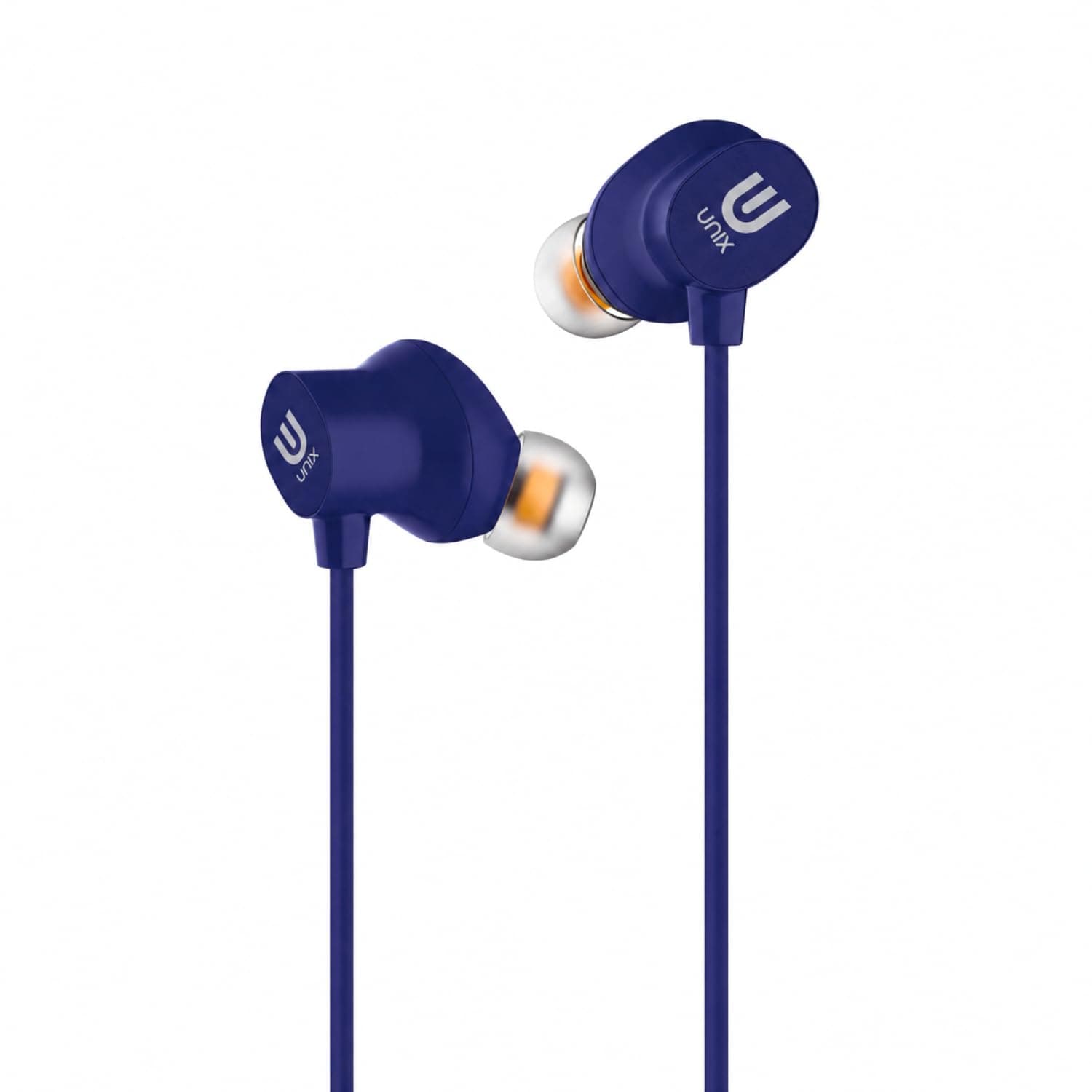 Unix JAMZ Type-C Earphones with 10mm Dynamic Driver, Super Bass Boosted Sound, in-Ear Headphones with Mic, 1.2m Cable, Noise Isolation Earbuds for And...