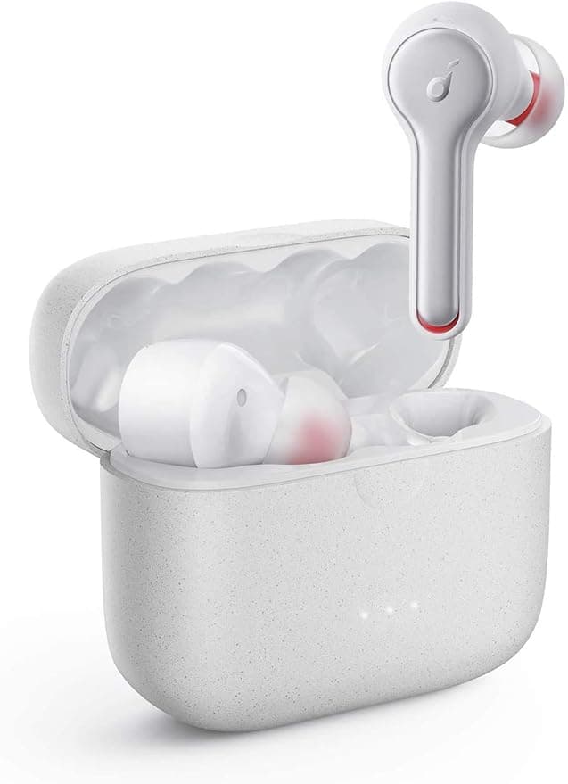 (Renewed) Soundcore Liberty Air 2 Wireless Bluetooth In Ear Earphone with Mic (White) In-Ear