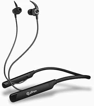 (Refurbished) PTron Tangent Sports, 60Hrs Playtime, ENC BT5.2 Headphone, AptSense 40ms Low Latency Gaming, Punchy Bass, in-Ear Wireless Earphone, HD M...