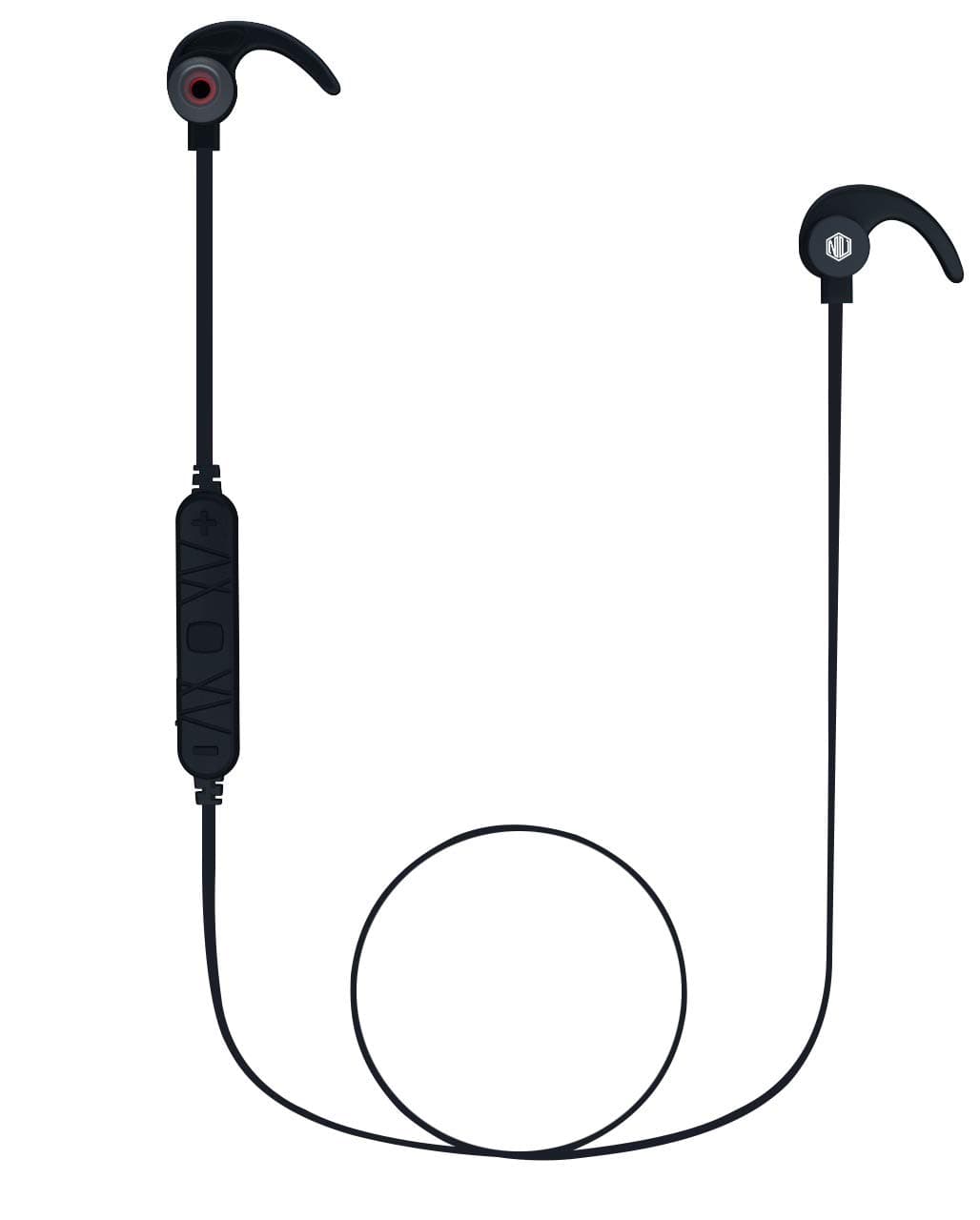 Nu Republic Jaxx 100 Wireless Earphones with Mic (Black) In-Ear
