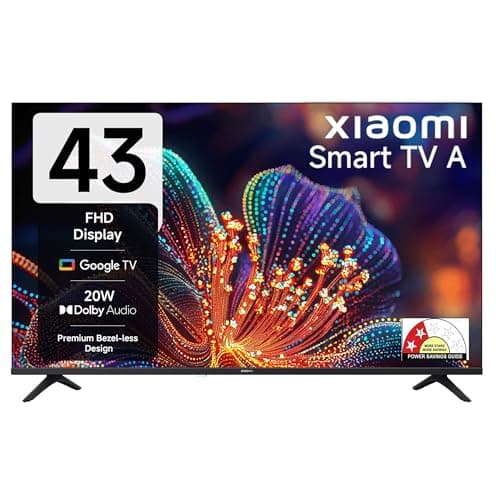 Xiaomi 108 cm (43 Inches) A Series Full HD Smart LED Google TV L43MB-AFIN