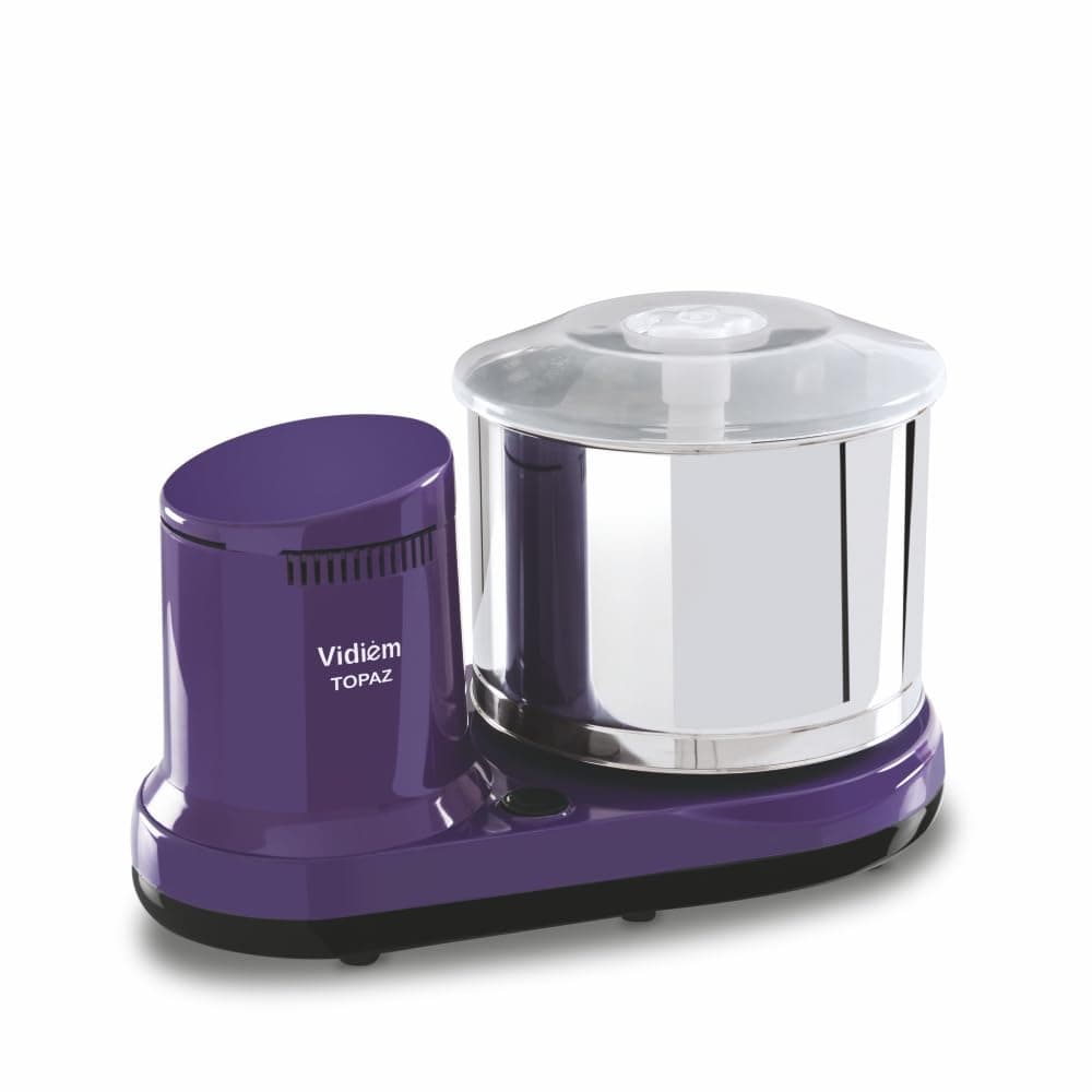 Vidiem Abs Topaz Wet Grinder Wg St 326 A (Lavender) | Wet Grinder 2 Litre Drum | 5 Years Warranty