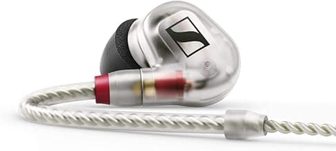 Sennheiser Professional Audio IE 500 Pro Wired in Ear Earphones with Mic (Transparent, Clear)