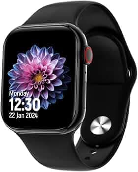 PunnkFunnk T500 Ultra Smart Watch | HD 1.83" Display | Bluetooth Calling | 100+ Sports Mode | Health Mode| Compatible with All Android & iOS (Black)