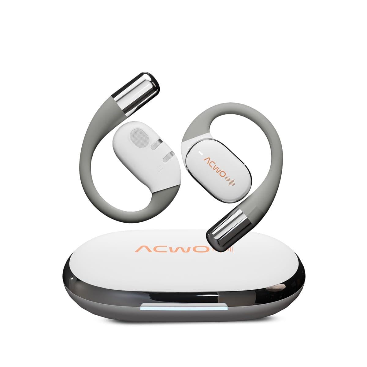 ACwO Dwots Sense OWS Wireless Over Ear Earphones|Situational Awareness|15Mm Titanium Drivers|65 Hours Playback|BT V5.4|Secure Fit|4 Mics with ENC|40Ms...