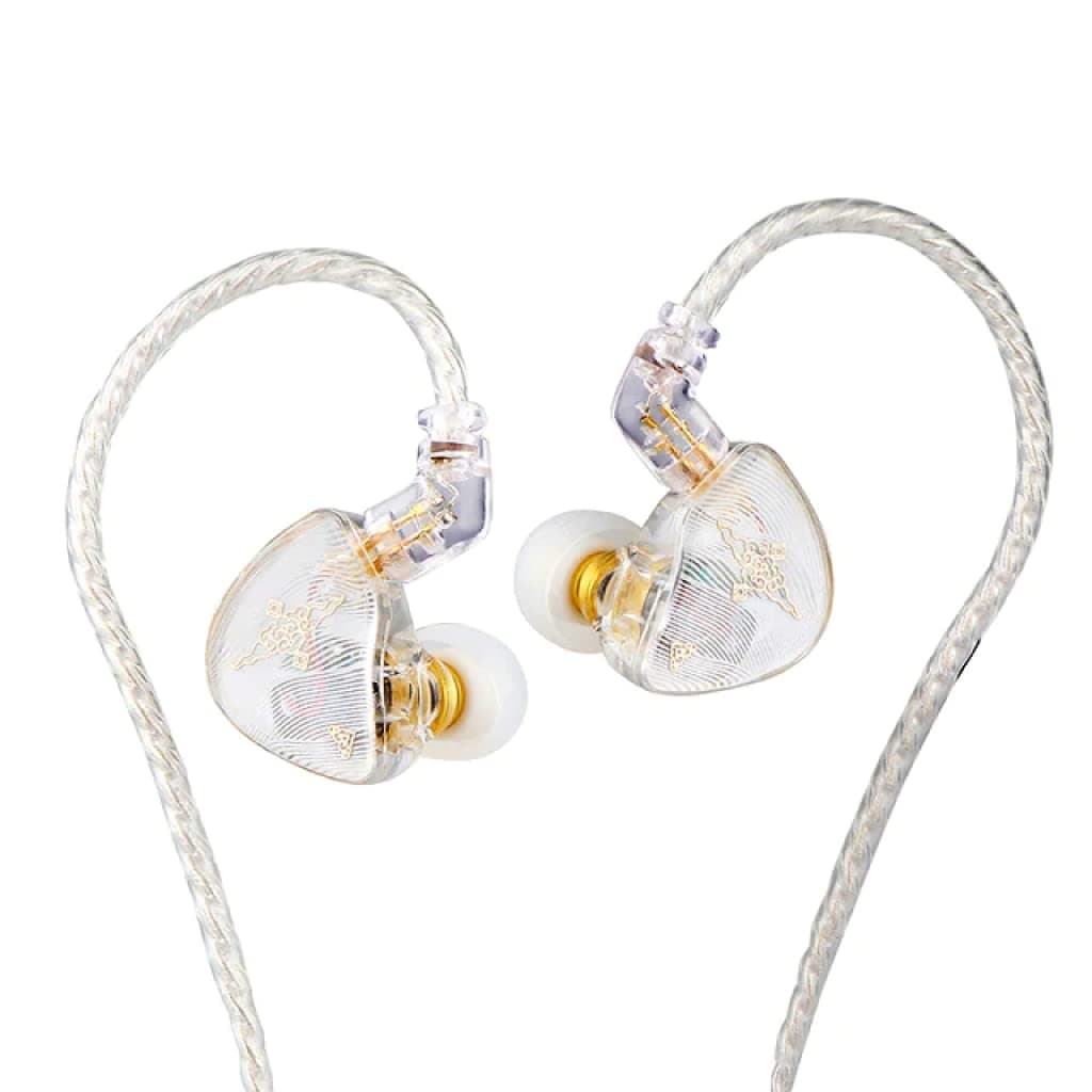 TANGZU WANER S.G Wired IEM Earphone with Mic, 10mm Dual Cavity Dynamic Driver | N52 Neodymium Magnetic Circuit in Ear Monitor with 0.78mm 2 Pin 5N OFC...